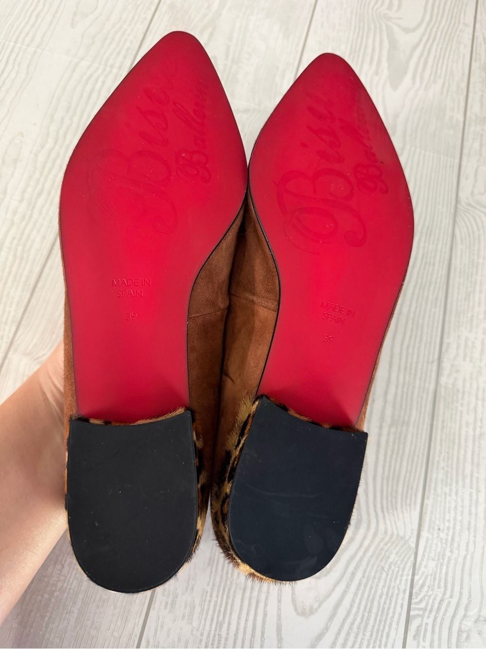 Anthropologie Bisue Ballerinas Tori Flats - Picture 7 of 10